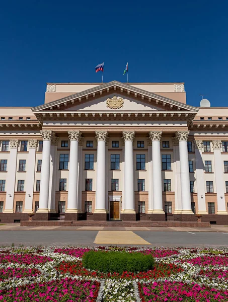 Edifício Governo Região Tyumen Rússia Tyumen — Fotografia de Stock