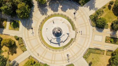 Rusya, Krasnodar - 30 Ağustos 2017: Anıt Catherine II - Empress Catherine II Krasnodar onuruna bir anıt. Bu Ekaterinensky Meydanı'nda yer almaktadır. Şehir Krasnodar, Rusya Federasyonu