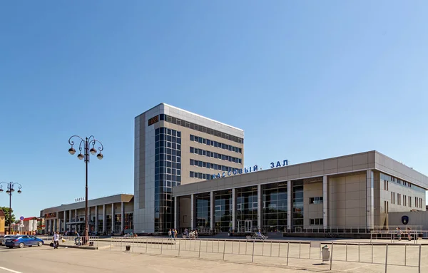 Rusia Tyumen Julio 2018 Estación Tren Ciudad — Foto de Stock