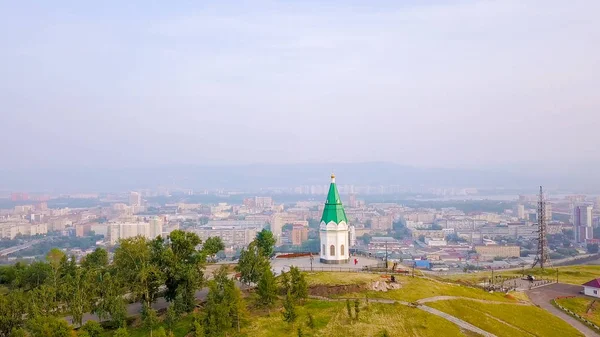 Paraskewa Pyatniza Kapelle Symbol Von Krasnojarsk Und Eines Der Wahrzeichen — Stockfoto