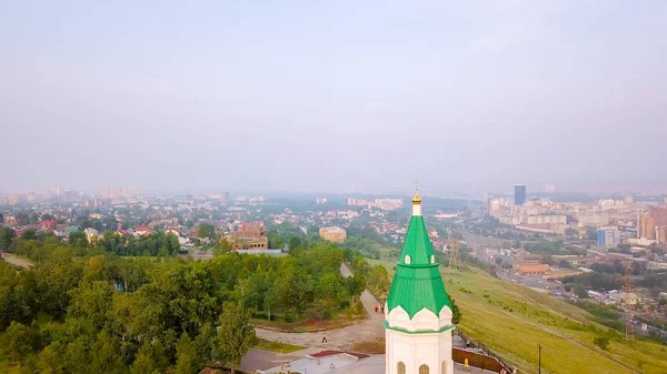 Paraskewa Pyatniza Kapelle Symbol Von Krasnojarsk Und Eines Der Wahrzeichen — Stockfoto