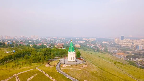 Paraskeva Pyatnitsa Capitulo Símbolo Krasnoyarsk Uno Los Principales Lugares Interés —  Fotos de Stock