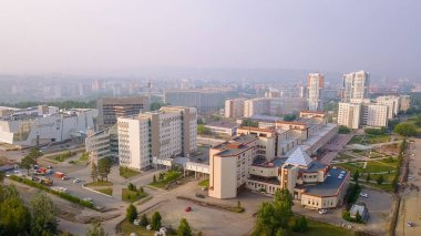 Rusya Krasnoyarsk. Sibirya Federal Üniversitesi, Dron üzerinden çok fonksiyonlu kompleks  