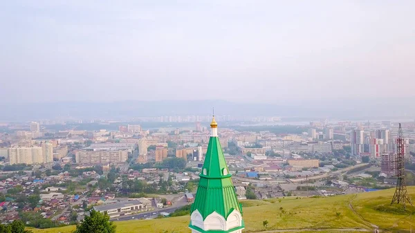 Paraskeva Pyatnitsa Capitulo Símbolo Krasnoyarsk Uno Los Principales Lugares Interés — Foto de Stock