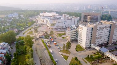 Rusya Krasnoyarsk. Sibirya Federal Üniversitesi, Dron üzerinden çok fonksiyonlu kompleks  