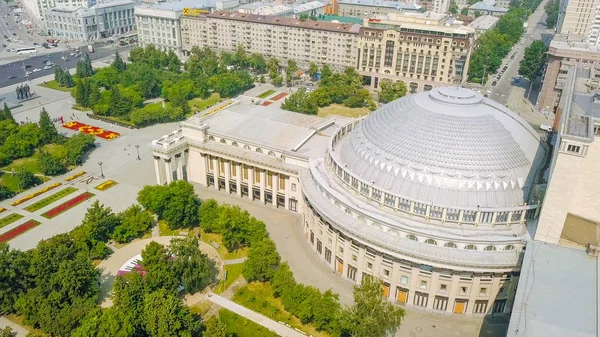 Russia Novosibirsk July 2018 Novosibirsk State Academic Theater Opera Ballet — Stock Photo, Image