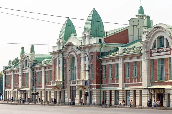 Rusia Novosibirsk Julio 2018 Museo Estatal Historia Local Novosibirsk — Foto de Stock
