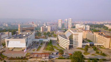 Rusya Krasnoyarsk. Sibirya Federal Üniversitesi, Dron üzerinden çok fonksiyonlu kompleks  