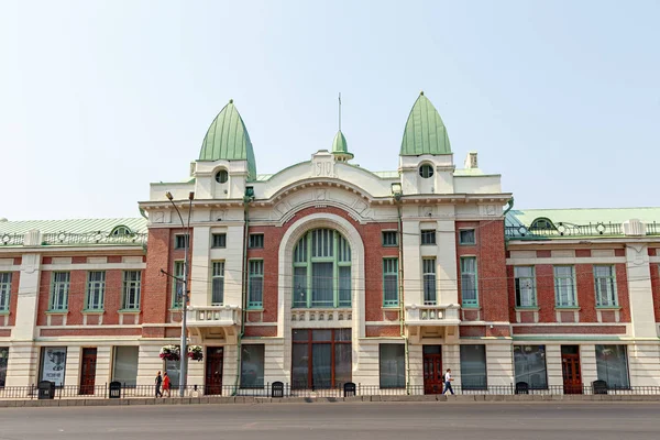 Rusko Novosibirsk Července 2018 Novosibirsk Státní Muzeum Místní Historie — Stock fotografie