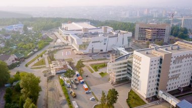 Rusya Krasnoyarsk. Sibirya Federal Üniversitesi, Dron üzerinden çok fonksiyonlu kompleks  