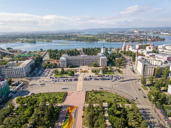 Rússia Irkutsk Julho 2018 Administração Região Irkutsk Área Condado Spelransky — Fotografia de Stock