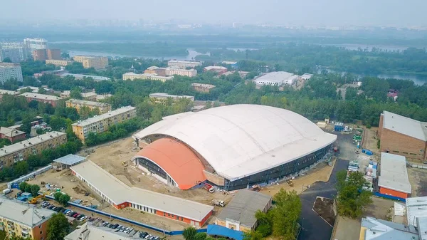 Росії Красноярський Липня 2018 Спортивної Бази Інше Стадіон Єнісей Єнісей — стокове фото