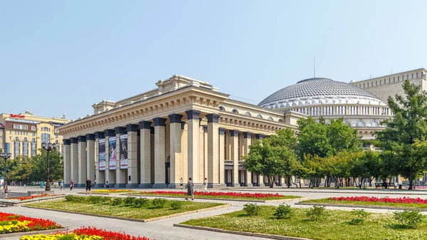 Russland Nowosibirsk Juli 2018 Nowosibirsk State Academic Opera Ballett Theatre — Stockfoto