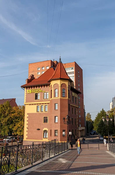 Russland Kaliningrad September 2018 Zentraler Teil Der Stadt Kaliningrad Haus — Stockfoto