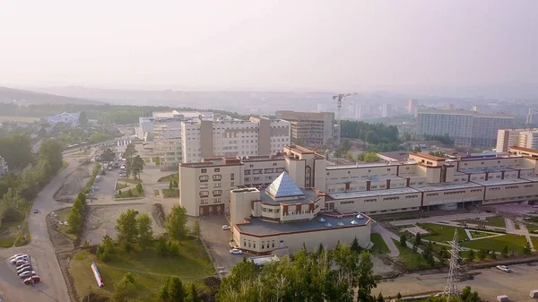 Russia Krasnoyarsk Siberian Federal University Complex Multifunzionale Dron — Foto Stock