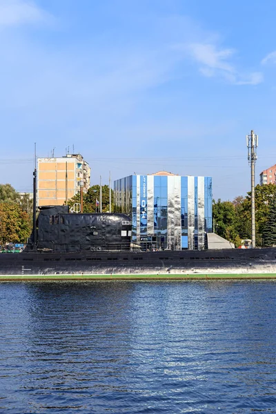 Rusia Kaliningrado Septiembre 2018 Cubo Agua Pabellón Del Centro Naval — Foto de Stock