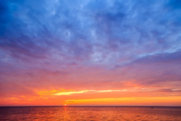 Baie Posolskiy Sor Coucher Soleil Sur Lac Baïkal Russie Bouriatie — Photo