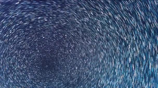 Vestígios Estrelas Forma Linhas Vídeo Ultrahd — Vídeo de Stock