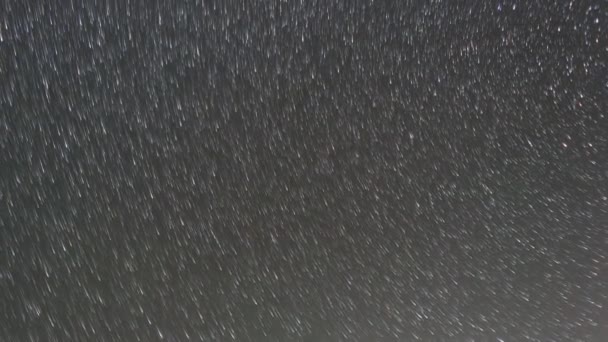 Vestígios Estrelas Forma Vestígios Evanescentes Láctea Vídeo Ultrahd — Vídeo de Stock