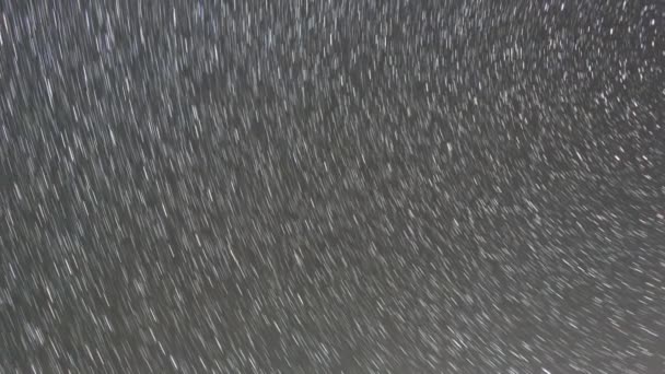 Spuren Von Sternen Form Von Linien Milchstraße Video Ultrahd — Stockvideo