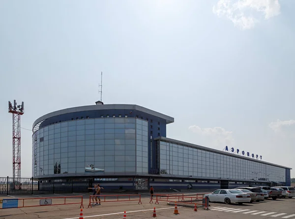 Russia Irkutsk July 2018 Irkutsk International Airport Internal Terminal — Stock Photo, Image