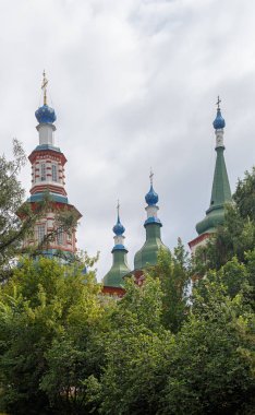 Rusya, Irkutsk. Ereksiyon Lord onurlu ve hayat veren Haç Kilisesi