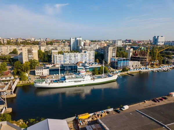 Росія Калінінград Вересня 2018 Науково Дослідної Частини Судна Vityaz Кораблі — стокове фото