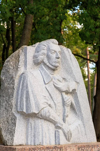 Rusya Zelenogradsk Eylül 2018 Adam Mickiewicz Anıt — Stok fotoğraf