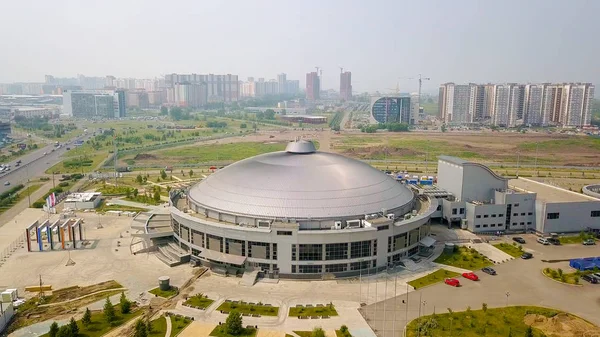 Rússia Krasnoyarsk Julho 2018 Instalação Esportiva Arena North Complexo Multifuncional — Fotografia de Stock