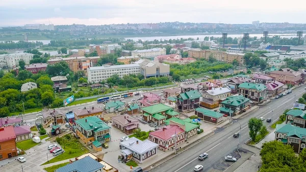 Russland Irkutsk Juli 2018 130 Quartal Auch Irkutsk Siedlung Irkutsk — Stockfoto