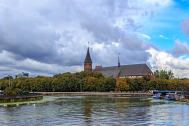 Rusya, Kaliningrad. Kaliningrad, Kaliningrad Katedrali Kant Adası üzerinde şehir merkezi parçası