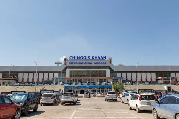 Монголія Улан Батор Серпня 2018 Улан Батор Міжнародного Аеропорту Chinggis — стокове фото