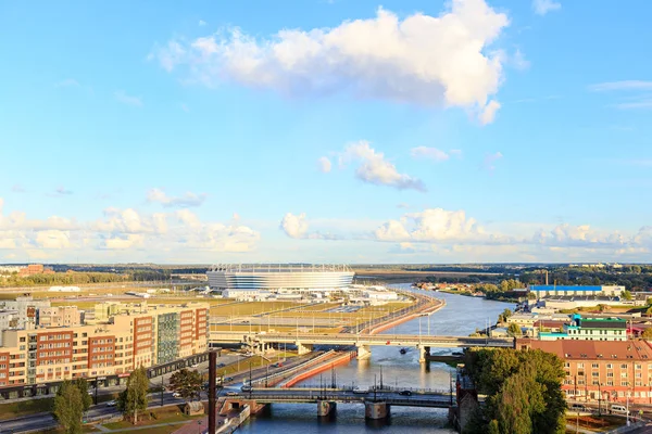 Ryssland Kaliningrad September 2018 Stadium Kaliningrad Fotbollsstadion Kaliningrad Byggt 2018 — Stockfoto