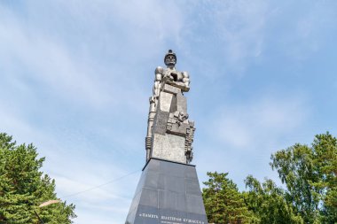 Rusya, Kemerovo - 21 Temmuz 2018: İsveç bellek madenciler
