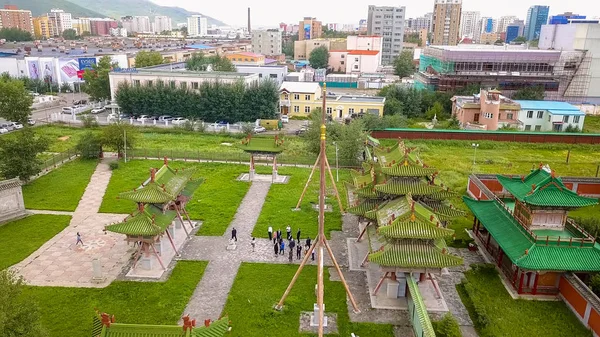 Mongolia Ulán Bator Agosto 2018 Palacio Invierno Del Bogd Khan — Foto de Stock