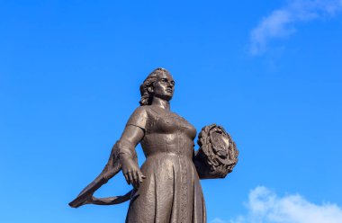 Rusya, Kaliningrad - 25 Eylül 2018: Anıt 