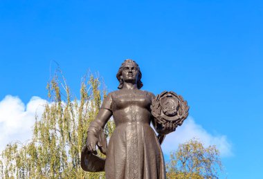 Rusya, Kaliningrad - 25 Eylül 2018: Anıt 