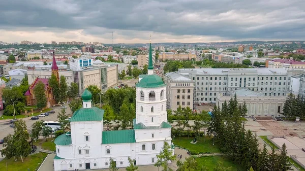 Rusia Irkutsk Templo Del Salvador Imagen Milagrosa Iglesia Ortodoxa Iglesia —  Fotos de Stock
