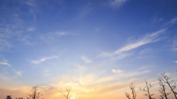 Puesta Sol Sobre Lago Baikal Pequeña Bahía Del Mar Vista — Vídeos de Stock