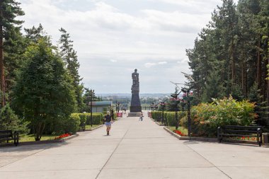 Rusya, Kemerovo - 21 Temmuz 2018: İsveç bellek madenciler
