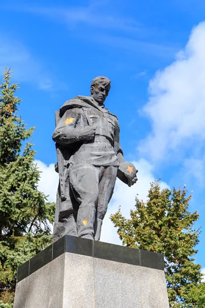 Russland Zelenogradsk September 2018 Gedenkstätte Massengrab Sowjetischer Soldaten Die Februar — Stockfoto