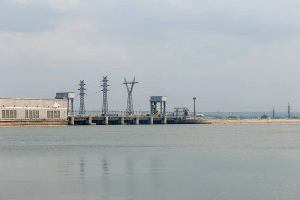 Novosibirsk Hydro Power Station — Stockfoto