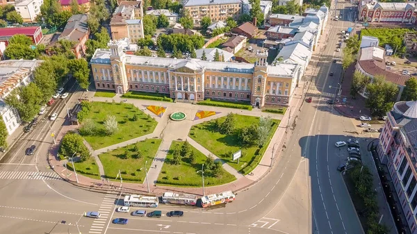 Russland Irkutsk Juli 2018 Gebäude Vostsibugol Handels Und Industrieunternehmen Ikhvinsky — Stockfoto