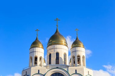 Rusya, Kaliningrad: Katedral Mesih'in Savior. Zafer Squi