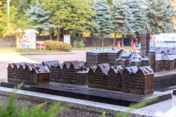 Ryssland, Kaliningrad - 20 September 2018: Brons sammansättning - s — Stockfoto