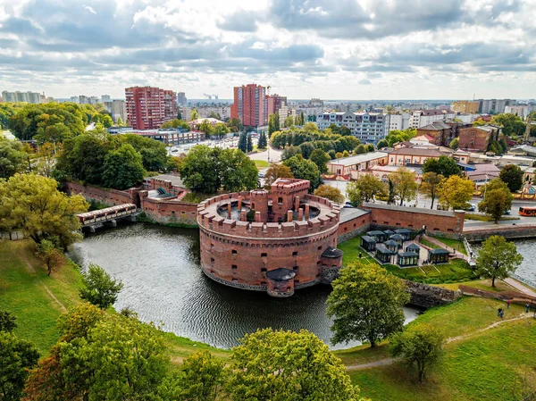 Rusia, Kaliningrado - 22 de septiembre de 2018: Fotografía aérea. KA — Foto de Stock