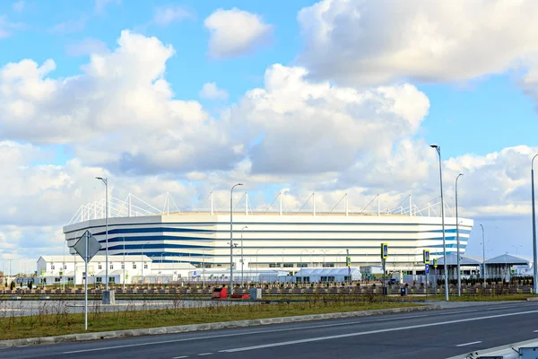 Ryssland, Kaliningrad - 25 September 2018: stadion ”Kaliningrad" — Stockfoto