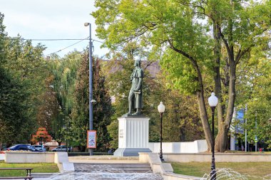 Rusya, Kaliningrad - 22 Eylül 2018: Friedrich anıt 