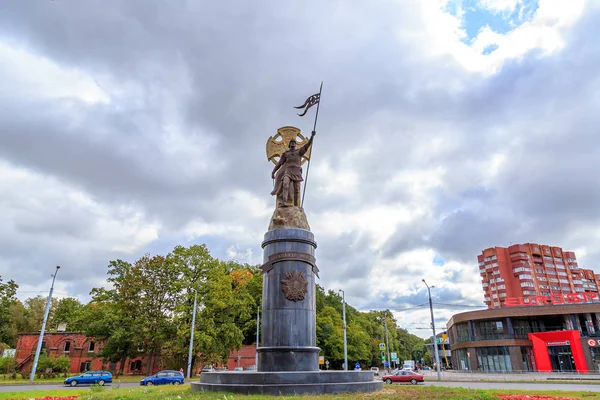 Russia, Kaliningrad - September 22, 2018: Monument to Alexander — Stock Photo, Image