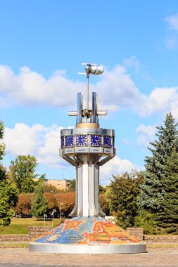 Rusya, Kaliningrad - 25 Eylül 2018: Heykel 